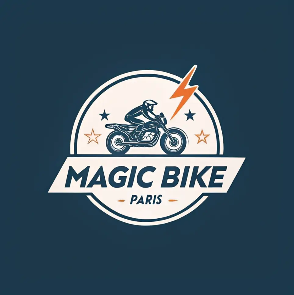 Logo officiel de Magic Bike Paris - plateforme dédiée au rachat de véhicules.